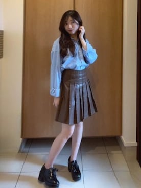 みずきさん（レディース・158cm・20代）の秋コーディネート