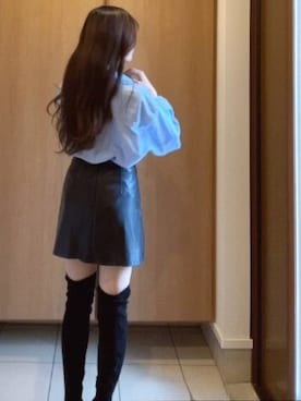 みずきさん（レディース・158cm）の秋コーディネート