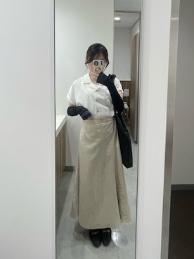 みずきさん（レディース・158cm）の秋コーディネート