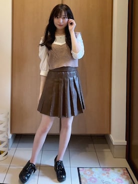 「INGNI（イング）のアイテム」を使った、みずきさん（レディース・158cm）の秋コーディネート