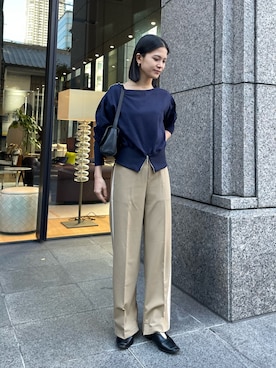 2wayギャザーショルダーバッグ（CE-1509）を使った人気ファッション