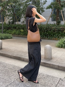 「キャメル」｜Eriさん（レディース・162cm）の秋コーディネート