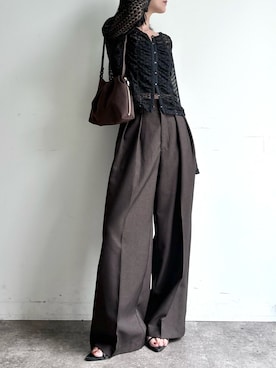 「初秋コーデ」｜Eriさん（レディース・162cm）の夏コーディネート