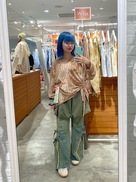 「フレアデニム」｜kaorun1027さん（レディース・148cm）の秋コーディネート