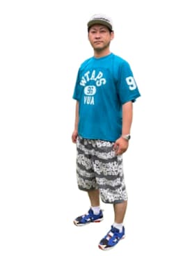 「WTAPS（ダブルタップス）のアイテム」を使った、k_kさん（メンズ・185cm）の夏コーディネート