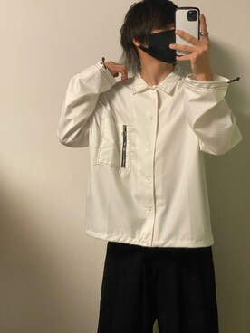 「ADRER（アドラー）の【ADRER】The ring（リング）」を使った、namahamu272さん（メンズ・163cm）の秋コーディネート