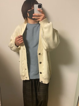 「ADRER（アドラー）の【ADRER】The ring（リング）」を使った、namahamu272さん（メンズ・163cm）の冬コーディネート