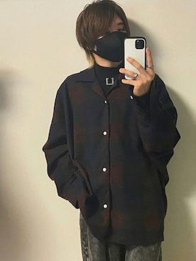 「ADRER（アドラー）の【ADRER】The ring（リング）」を使った、namahamu272さん（メンズ・163cm）の秋コーディネート