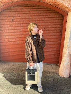 「ADRER（アドラー）の【ADRER】The ring（リング）」を使った、namahamu272さん（メンズ・163cm）の秋コーディネート