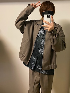 「ADRER（アドラー）の【ADRER】The ring（リング）」を使った、namahamu272さん（メンズ・163cm）の秋コーディネート