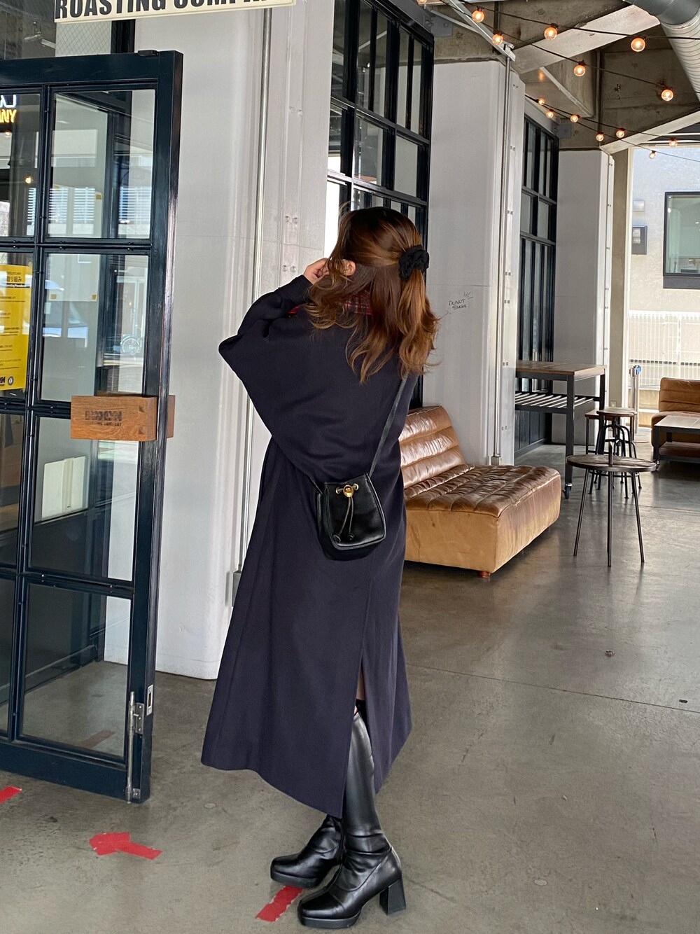 Heather（ヘザー）の「スクエアストレッチロングブーツ 229819