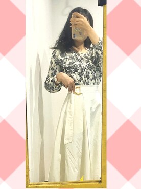 「4℃（ヨンドシー）のアイテム」を使った、ベレベア さん（レディース・151cm）の秋コーディネート