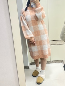 「アイテム（ワンピース/ドレス）」を使った、yujuさん（メンズ・180cm）の秋コーディネート