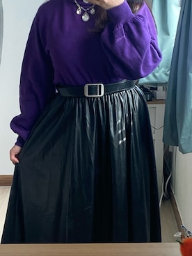 「アイテム（ローファー）」を使った、ベレベア さん（レディース・152cm・20代）の冬コーディネート