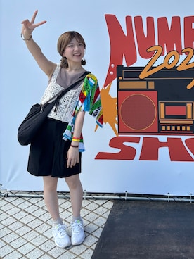「NIKE（ナイキ）のアイテム」を使った、m i k u ＊さん（レディース・161cm）の夏コーディネート