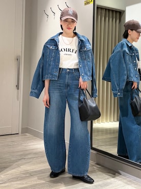 「20代後半」｜✌︎ふくもっさん✌︎さん（レディース・163cm）の春コーディネート