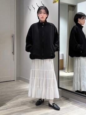 「NOMINE（ノミネ）のアイテム」を使った、✌︎ふくもっさん✌︎さん（レディース・163cm）の冬コーディネート