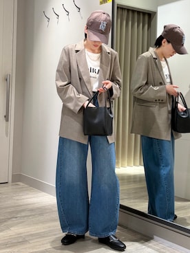 ✌︎ふくもっさん✌︎さん（レディース・163cm）の春コーディネート