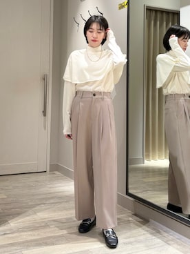 ✌︎ふくもっさん✌︎さん（レディース・163cm）の秋コーディネート