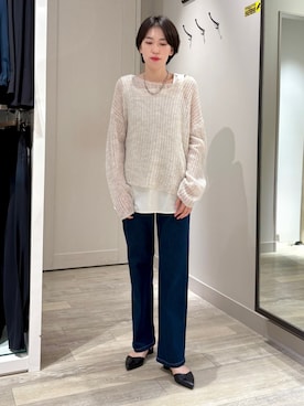 「アイテム（ベルト）」を使った、✌︎ふくもっさん✌︎さん（レディース・163cm）の秋コーディネート