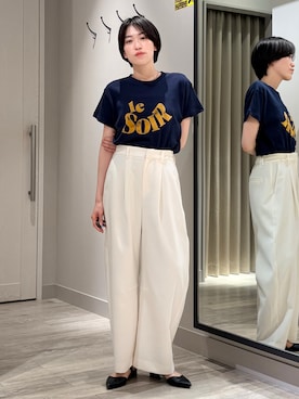 「20代後半」｜✌︎ふくもっさん✌︎さん（レディース・163cm）の春コーディネート