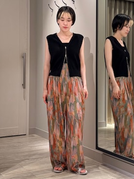 「NOMINE（ノミネ）のアイテム」を使った、✌︎ふくもっさん✌︎さん（レディース・163cm）の夏コーディネート