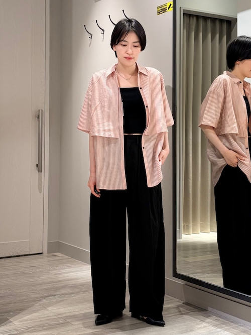 シャツ/ブラウス(半袖/袖なし) Eleonore AOYAMA 【洋服の青山】アイロン不要 ブラウス レディース 夏用 半袖