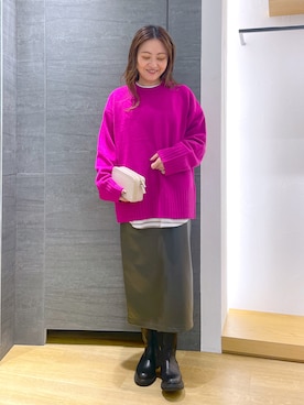 CHIEさん（レディース・158cm）の秋コーディネート