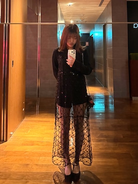 「DIANA（ダイアナ）のアイテム」を使った、2kiraさん（レディース・151cm）の冬コーディネート