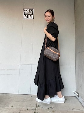 「ZARAワンピース」｜buchi3298さん（レディース・164cm）の冬コーディネート