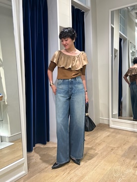 「grace grace （グラスグラス）のアイテム」を使った、fukudaさん（レディース・170cm）の夏コーディネート