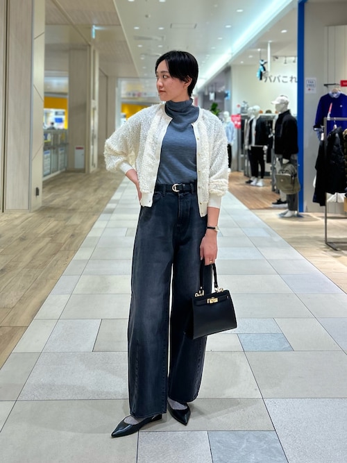 セール】【RM denim】ハイウエストバギーデニム（デニムパンツ）｜Rie