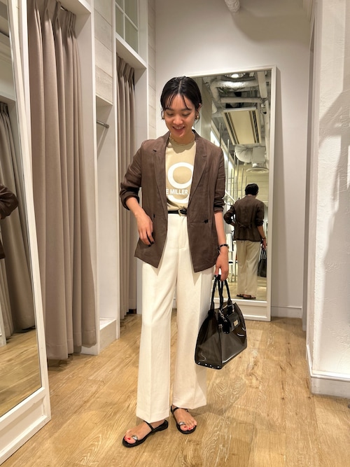 セール】ウォッシャブルシアーラミーダブルジャケット（テーラード