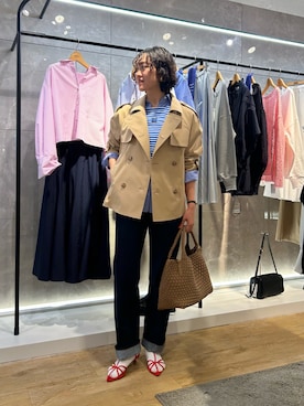 fukudaさん（レディース・170cm）の春コーディネート