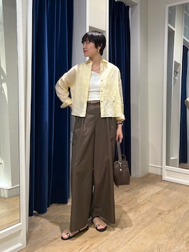 fukudaさん（レディース・170cm）の春コーディネート