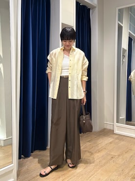 fukudaさん（レディース・170cm）の春コーディネート