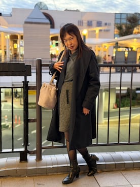 「アイテム（ジャケット/アウター）」を使った、（相互）さやかさん（レディース・150cm）の秋コーディネート