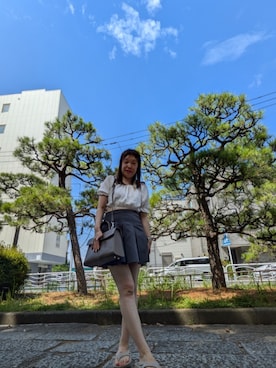 「アイテム（ヘアアクセサリー）」を使った、（相互）さやかさん（レディース・150cm）の夏コーディネート