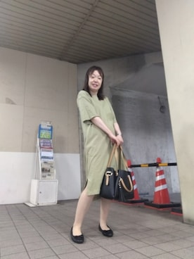 「アイテム（ワンピース/ドレス）」を使った、（相互）さやかさん（レディース・150cm・40代）の夏コーディネート