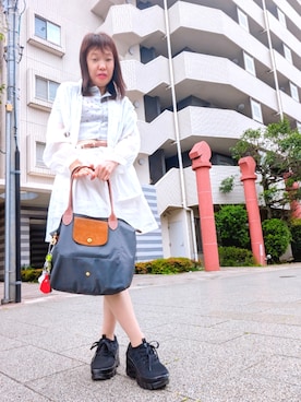 「SNIDEL（スナイデル）のアイテム」を使った、（相互）さやかさん（レディース・150cm）の夏コーディネート