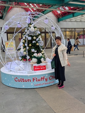 「アイテム（ワンピース）」を使った、（相互）さやかさん（レディース・150cm・40代）の秋コーディネート