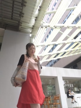 「アイテム（ワンピース/ドレス）」を使った、（相互）さやかさん（レディース・150cm・40代）の夏コーディネート