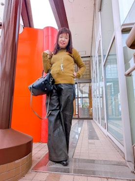 「アイテム（アクセサリー）」を使った、（相互）さやかさん（レディース・150cm）の冬コーディネート