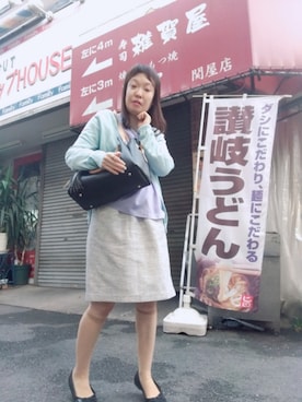 「RODE SKO（ロデスコ）のアイテム」を使った、（相互）さやかさん（レディース・150cm・40代）の秋コーディネート