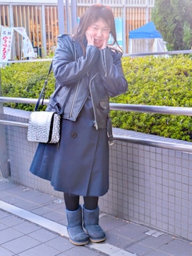 「アイテム（イヤリング）」を使った、（相互）さやかさん（レディース・150cm）の冬コーディネート