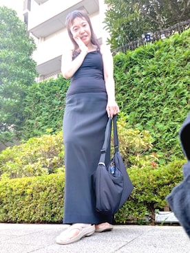 「SNIDEL（スナイデル）のアイテム」を使った、（相互）さやかさん（レディース・150cm）の夏コーディネート