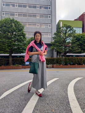 「アイテム（ワンピース/ドレス）」を使った、（相互）さやかさん（レディース・150cm）の秋コーディネート