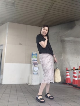 「N.（N. Natural Beauty Basic）（エヌエヌナチュラルビューティーベーシック）のアイテム」を使った、（相互）さやかさん（レディース・150cm）の夏コーディネート