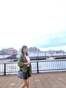 「SNIDEL（スナイデル）のアイテム（トップス）」を使った、（相互）さやかさん（レディース・150cm）の春コーディネート