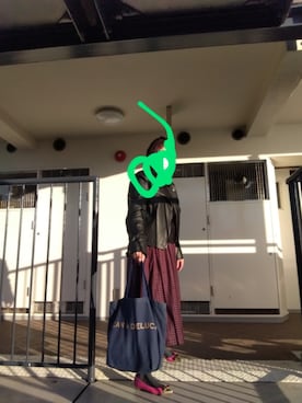 (相互)さやかさん(レディース・150cm)の秋コーディネート